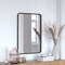 Flash Furniture Bronze 20" x 30" Rectangle Metal Frame Wall Mirror HFMHD-GDI-CRE8-312315-GG - alternate 1